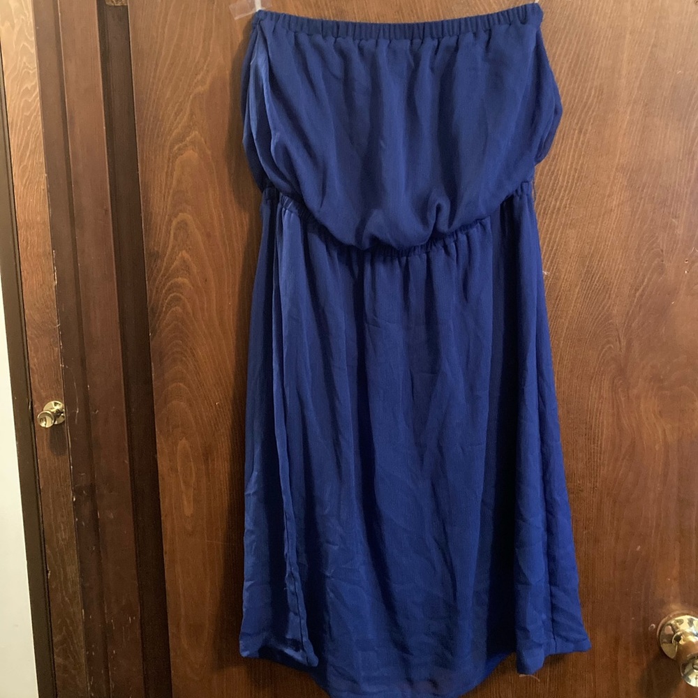 Strapless dress
